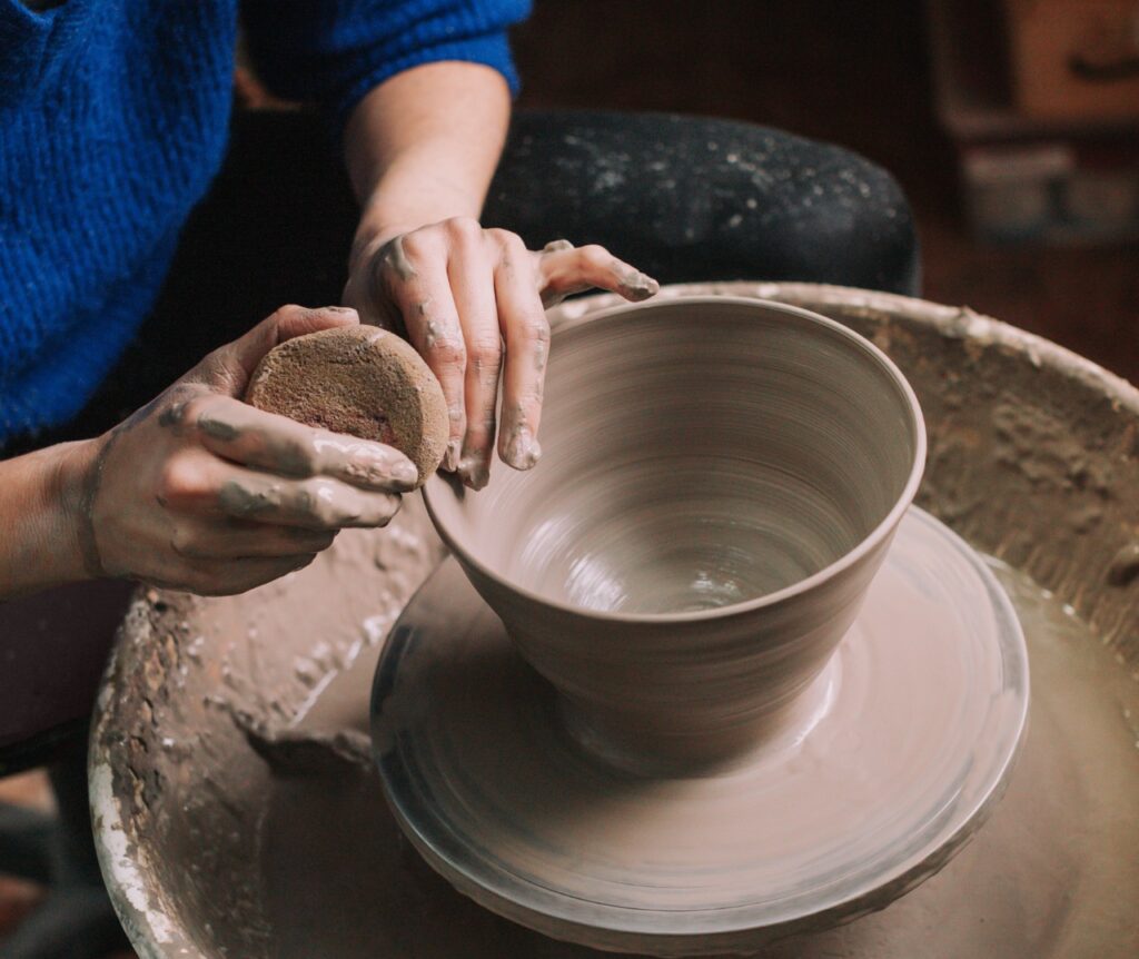 Primera vez con el torno en Ritual Ceramics, Valencia